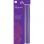 Bigoudis éponges jumbo violet 1 1/4'' 3/paquet