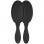 Oval brush Black