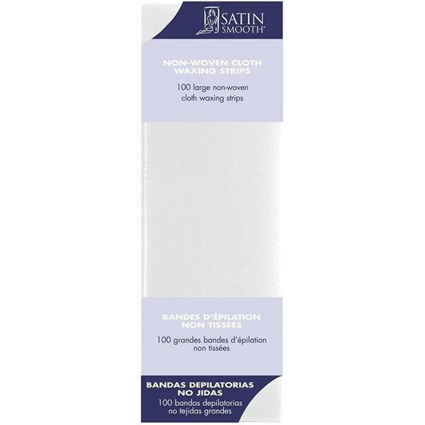 Large non-woven cloth waxing strips 100/pk - Larges