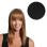 Modern Fringe - R2 Noir naturel