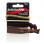 Hair ties brown & gold 5/pack