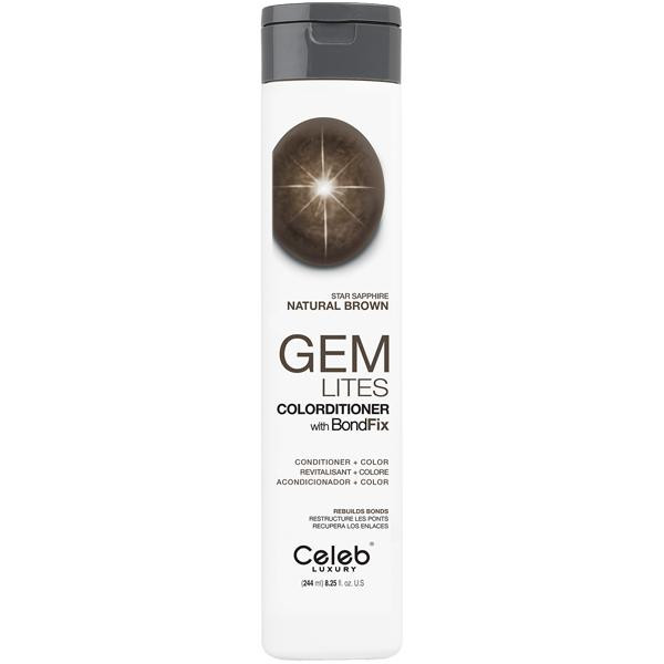 Celeb Luxury Gem Lites Brown Tahitian Pearl Colorditioner 8oz Celeb Luxury Gem Lites Brown Tahitian Pearl Colorditioner 8oz