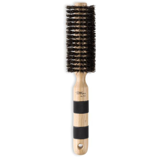 Circular brush with 100% pre-softened natural boar bristles - Medium