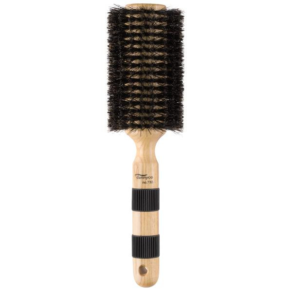 Circular brush with 100% pre-softened natural boar bristles - Extra large