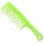 Green jumbo detangling comb