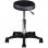 Black round seat stool