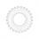Traceless hair rings - White 3/pack