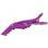 Big Mouth clips purple 4/pack