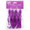 Big Mouth clips purple 4/pack