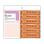 Cold wave rods Tangerine 3/4" 12/pack