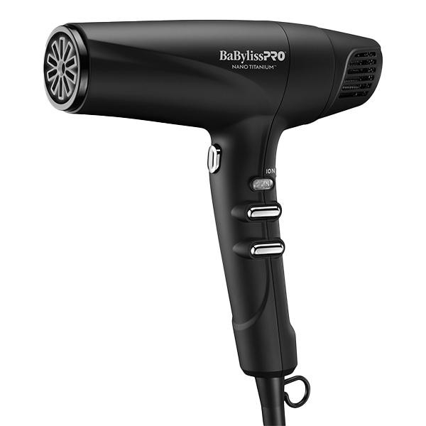 Babyliss Pro Nano Titanium Dual Ionic HighSpeed Hairdryer Matte Black Brands Mat&Max