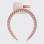 Padded Velvet Headband - Blush