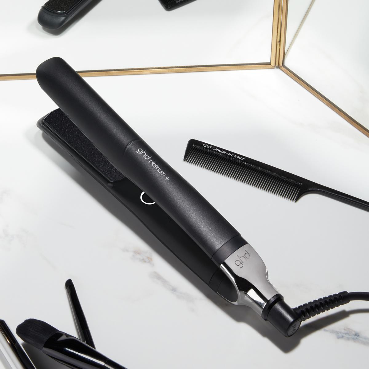 GHD - Platinum+ Hair Straightener - Black | Brands | Mat&Max