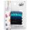 Attaches à cheveux en tissu 5/paquet - Blue