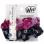 Chouchous spirales 2/paquet - Purple/Black