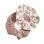Microfiber Towel Scrunchies 2pc - Terracotta Checker