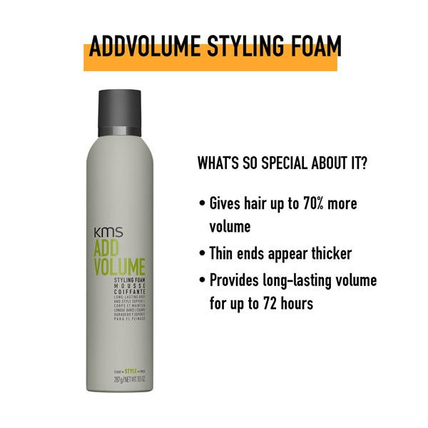 Add Volume Styling Foam 10.1oz