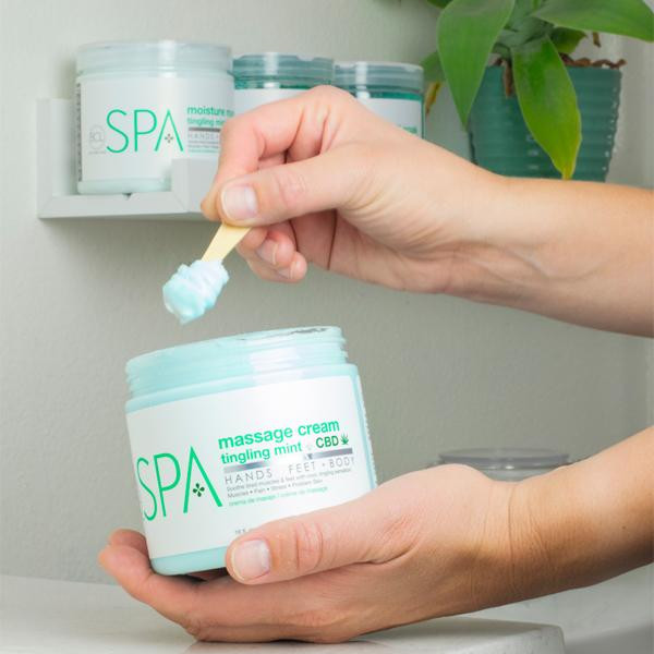 BCL - Massage Cream Tingling Mint + CBD 16 oz | Brands | Mat&Max