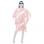 Cape polyvalente tiedye pink