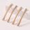 Gold Bobby Pin Set 4pk