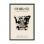 Grand Papillon Clip - Black Marble