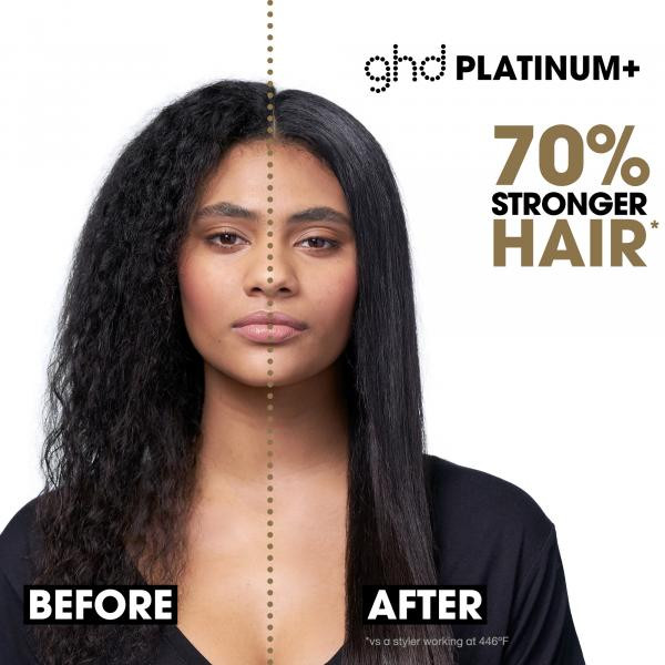 Platinum+ Hair Straightener - Black + Bodyguard - Heat Protect Spray 4oz Duo