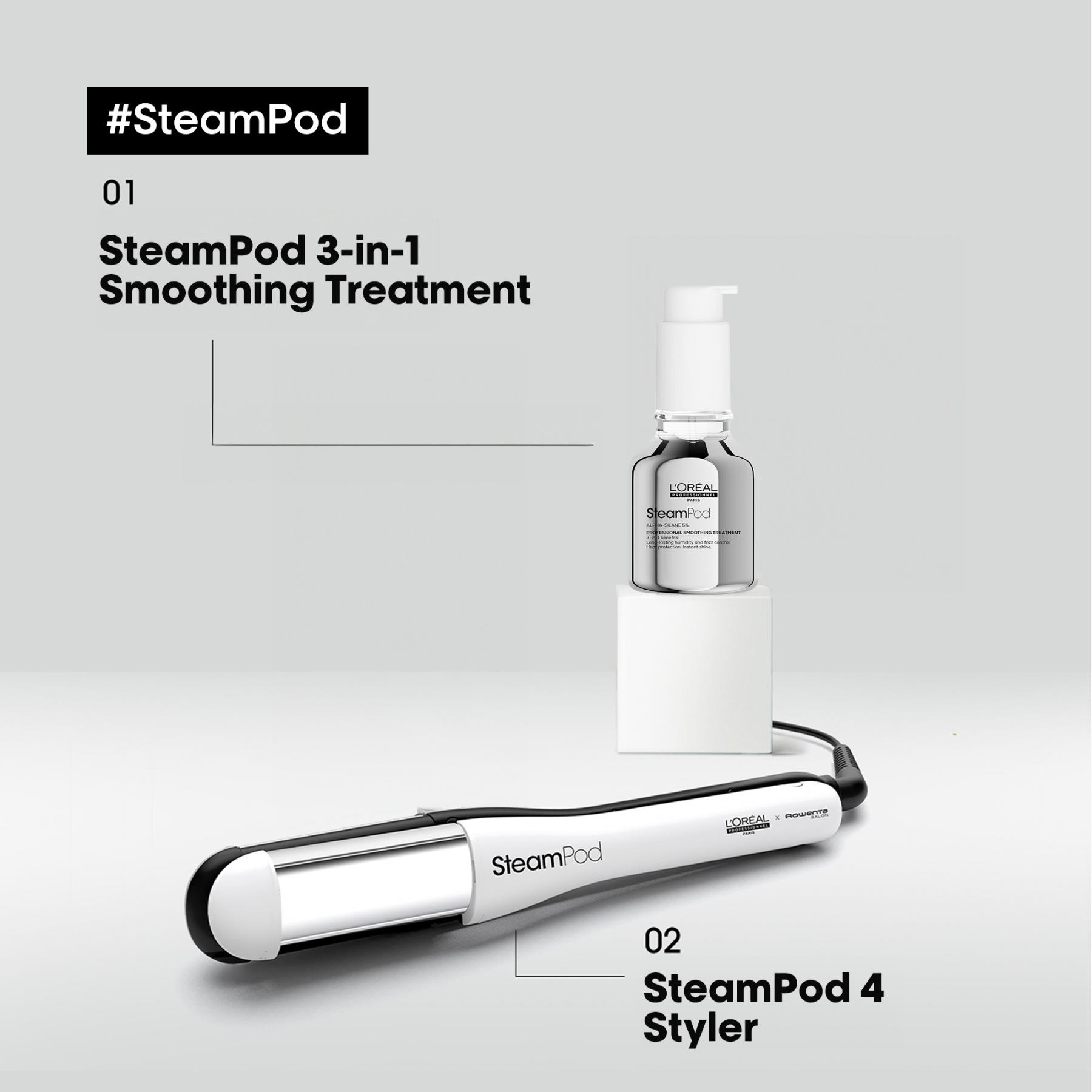 スチームポッド　Steam pod　ロレアル L'OREAL L'ORÉAL PROFESSIONNEL Steampod 4.0