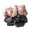 Satin Sleep Pillow Scrunchies - Blush/Gray