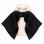Boucle à pince pour cheveux - Noir