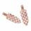 XL Creaseless Clips - Terracotta Checker - 2pc
