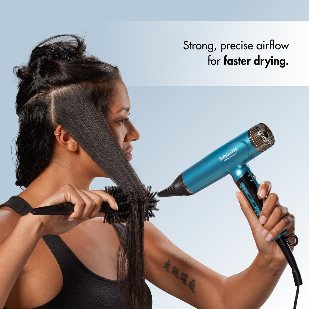 Babyliss Pro - High Speed Compact Dryer - Blue | Brands | Mat&Max