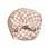 Satin Flexi Shower Cap - Terracotta Checker