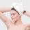Microfiber Hair Towel - Ivory