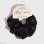 Rhinestone Scrunchie - Black