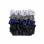 Ensemble de chouchou en satin - Midnight