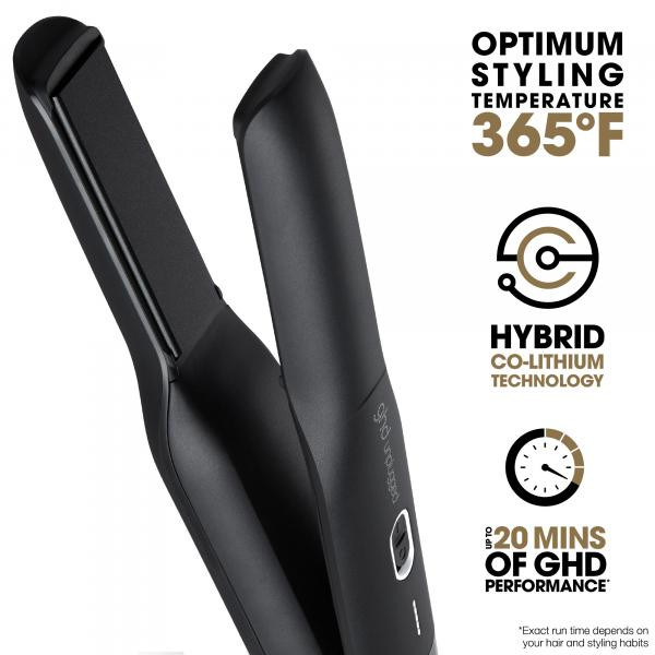 Unplugged Hair Straightener - Black