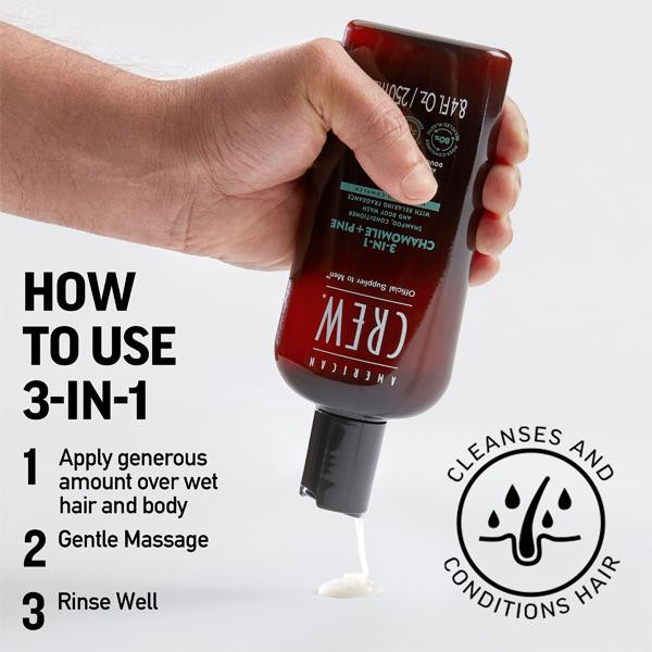 3-in-1 Chamomile + Pine 33.8oz