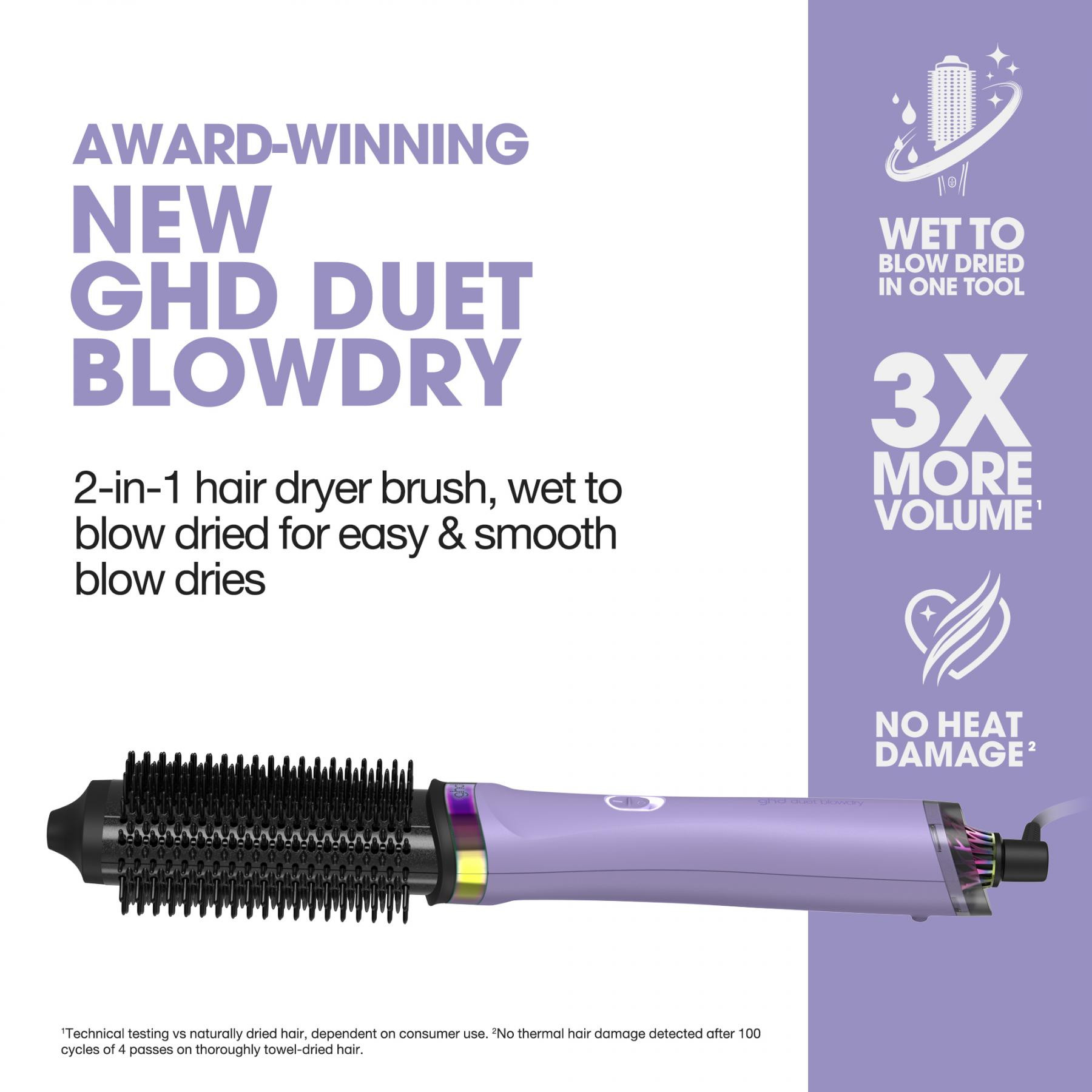 GHD - Duet Blowdry 2-In-1 Hair Dryer Brush - Futurescape Edition