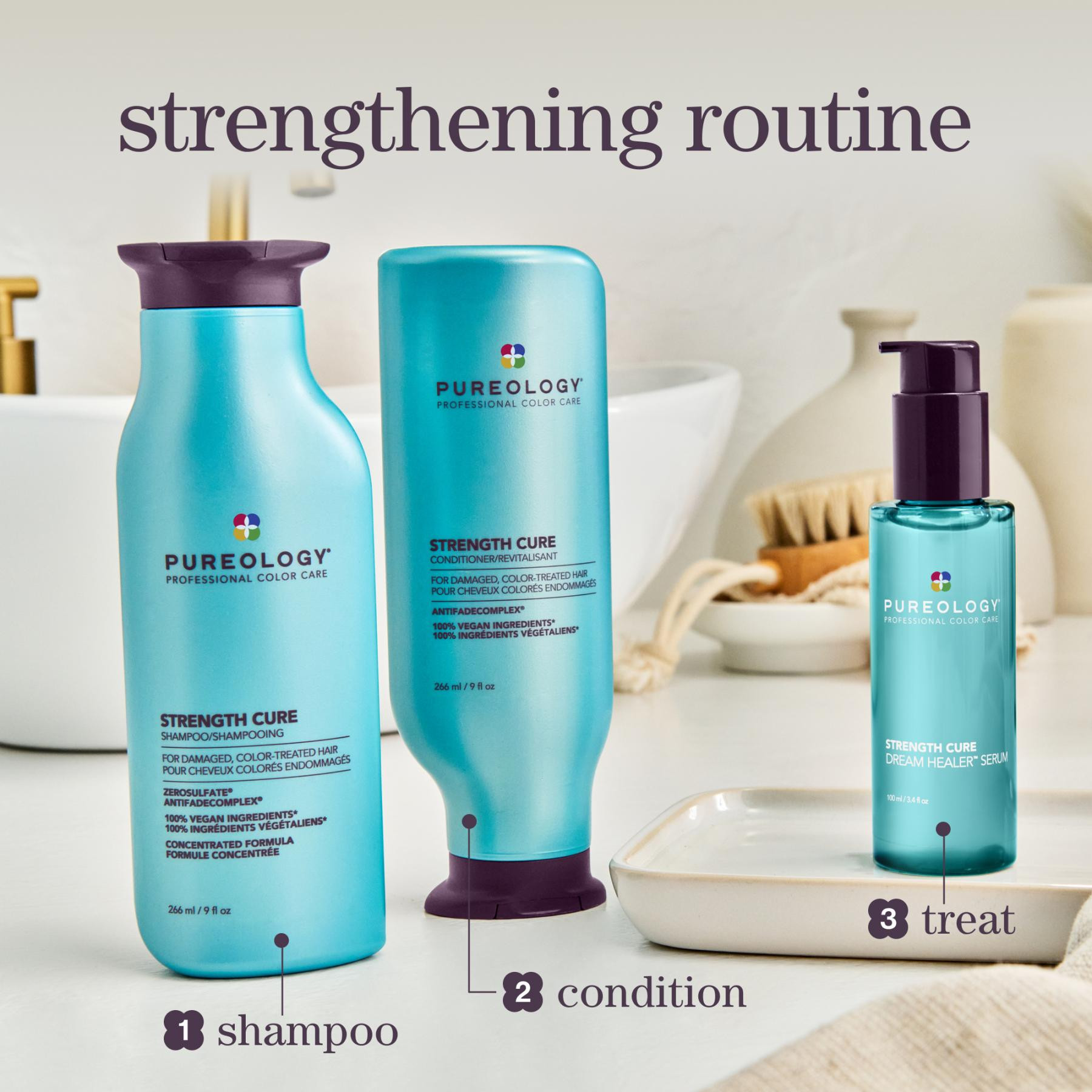 Pureology - Strenght Cure - Dream Healer Serum 3.3oz | Brands