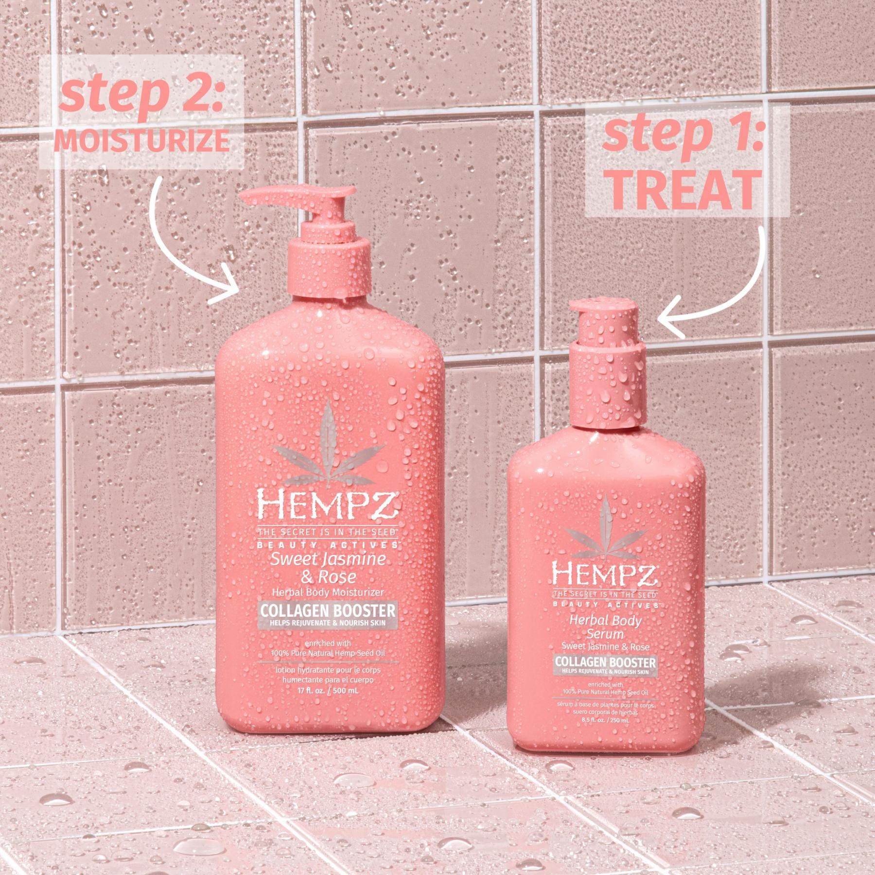 Hempz - Jasmine & Rose - Body Moisturizer 17oz | Brands | Mat&Max