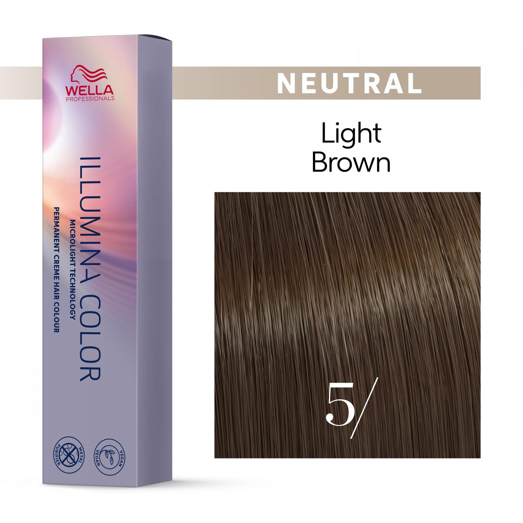 Wella - Illumina - 5/ - Light Brown | Brands | Mat&Max