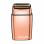 Cordless metal double foil shaver - Rose Gold