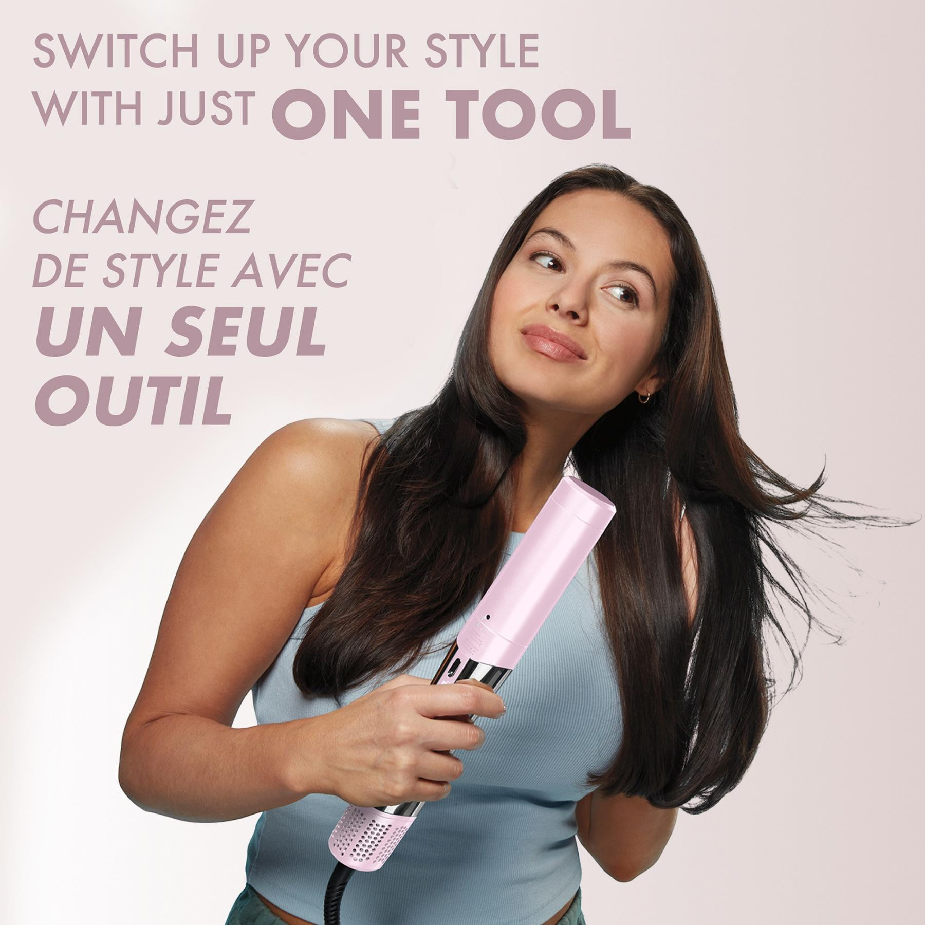Babyliss Pro Style Switch High-Speed Air Styler Pink