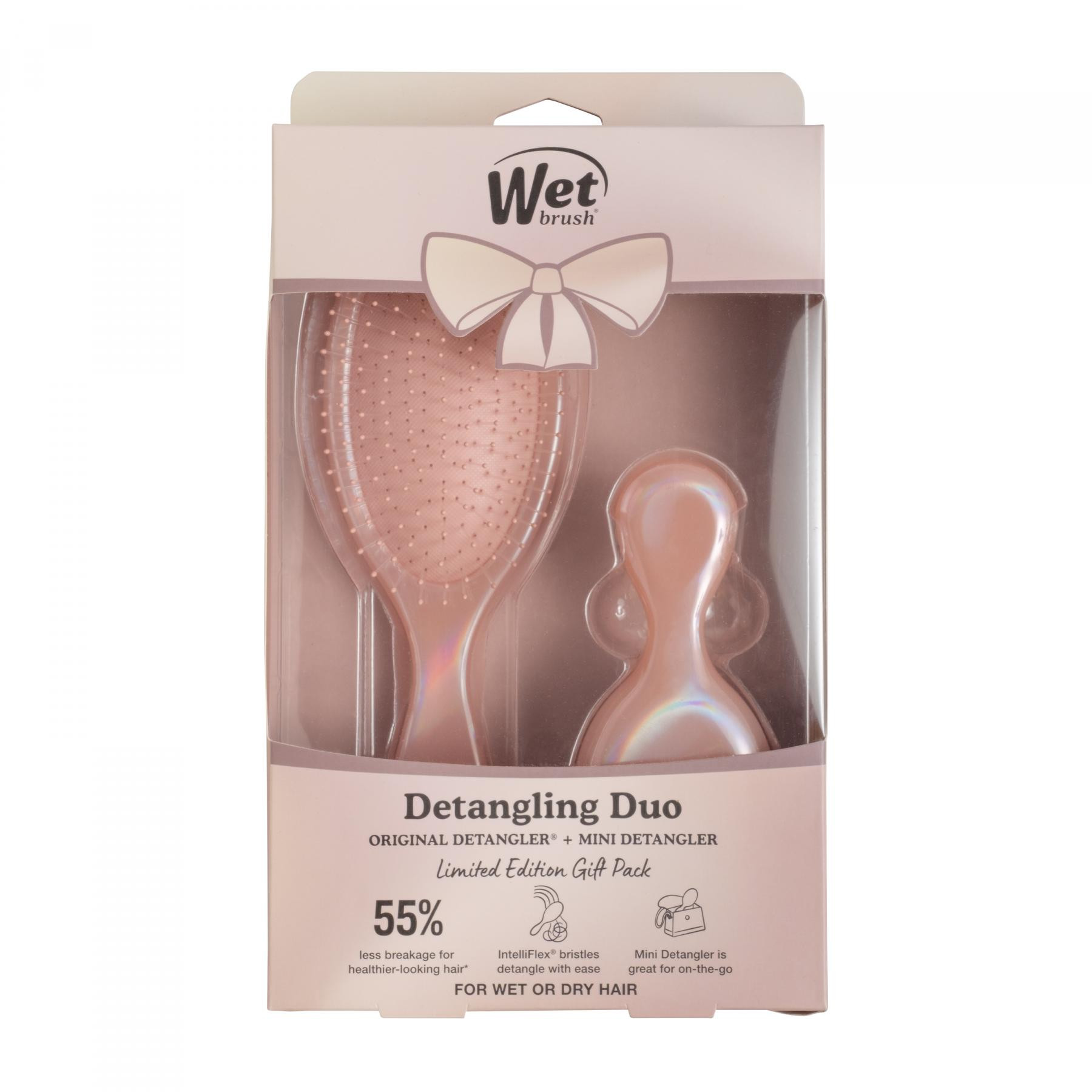 Wet Original Detangler 限定版 4色セット The Wet Brush - Iridescence Original Detangler Mini Duo - Bronze