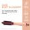 Duet Blowdry 2-In-1 Hair Dryer Brush - Sunkissed Peach