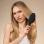 Brosse pour cheveux humides ou secs - Noir
